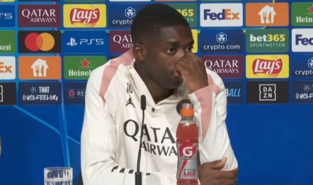 登贝莱：也许有姆巴佩我们会更强 我已经很好地适应了9号位