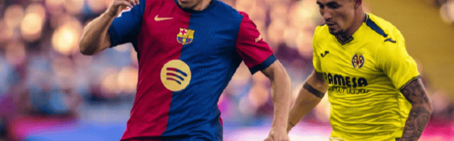 西甲爆冷门！巴塞罗那2-3不敌比利亚雷亚尔，亚马尔表现亮眼难救主