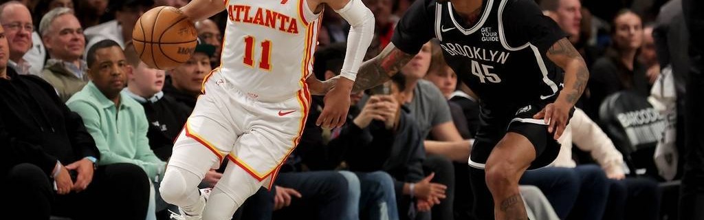 吹杨24+12状元38分生涯新高 老鹰客场大胜篮网