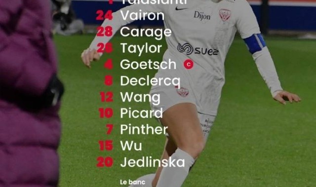 本周女足留洋表现：吴澄舒法国女超破门，杨莉娜女足意甲替补出场